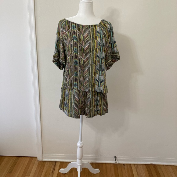 Ella Moss 2-piece printed coordinated shorts set - Picture 2 of 7